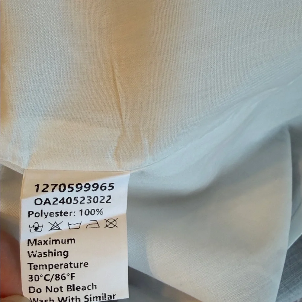 Commense Mini Scalloped Edges Lace Up Sea Shells Size XS NWT - Picture 12 of 15
